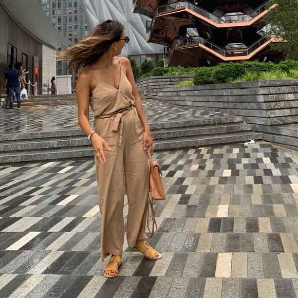 monteau linen jumpsuit
